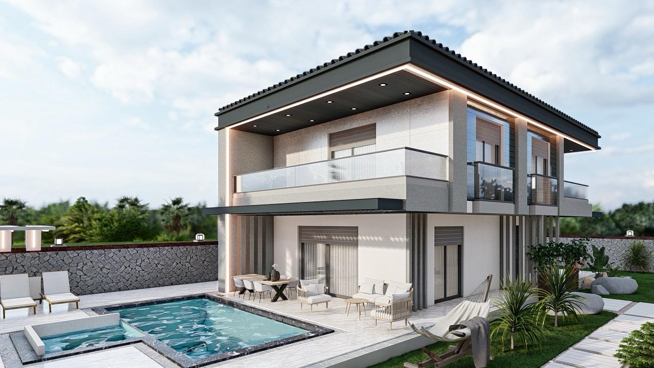 Didim Akyeniköy Seyrantepe’de 600 m² 4+1 Özel Havuzlu Tam Müstakil Villalar [ 982 Ada / 14 Parsel ]